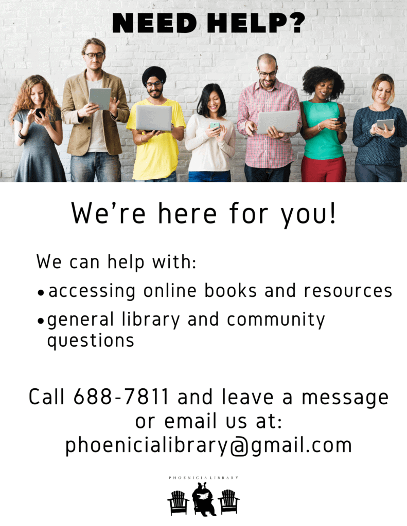 library help call 688-7811