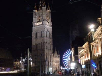 View from Sint-Baafsplein