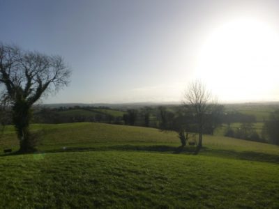 All hail the sun, Navan Fort, County Armagh