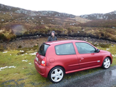 Rest stop, Donegal