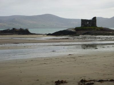 Some ruins with your beach, Ballinskelligs, Ring of Kerry